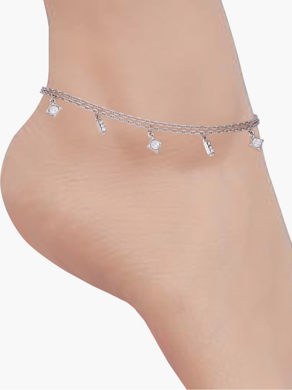 Vince Camuto Charm Double-Chain Anklet NWT